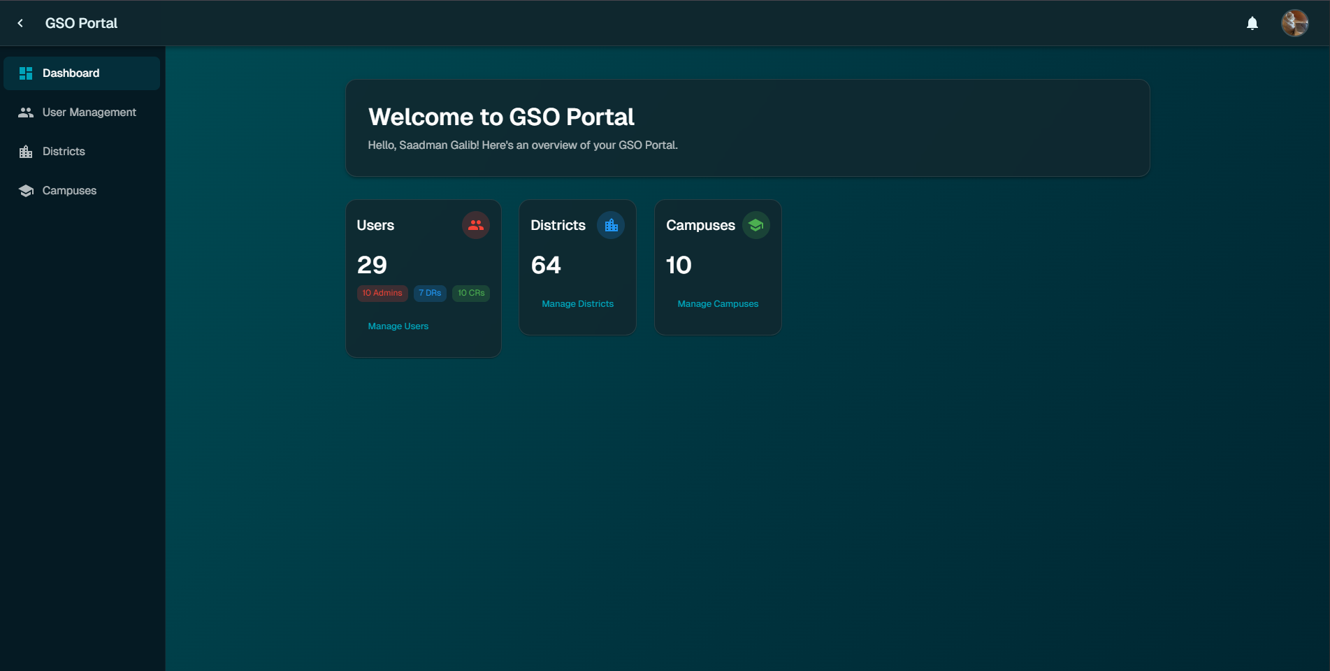 GSO Portal