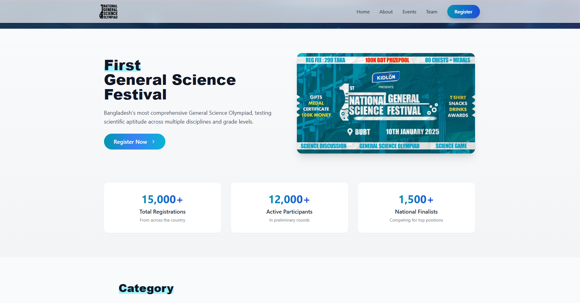General Science Olympiad